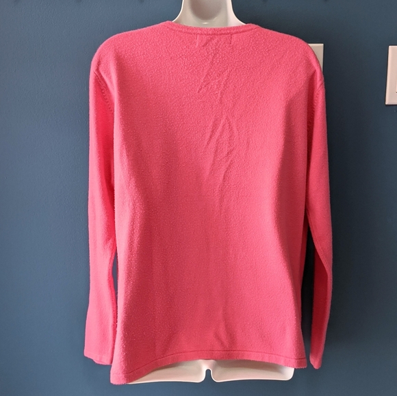 SUN LI JOY PINK CARDIGAN, MED - Picture 2 of 11